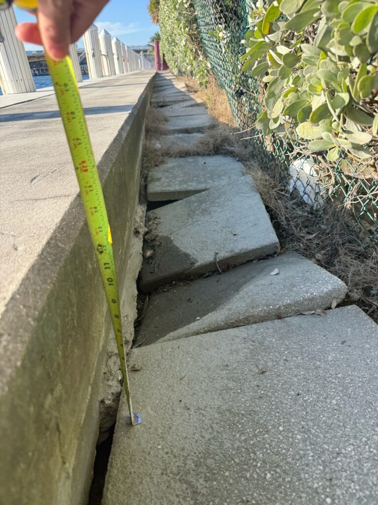 seawall issues