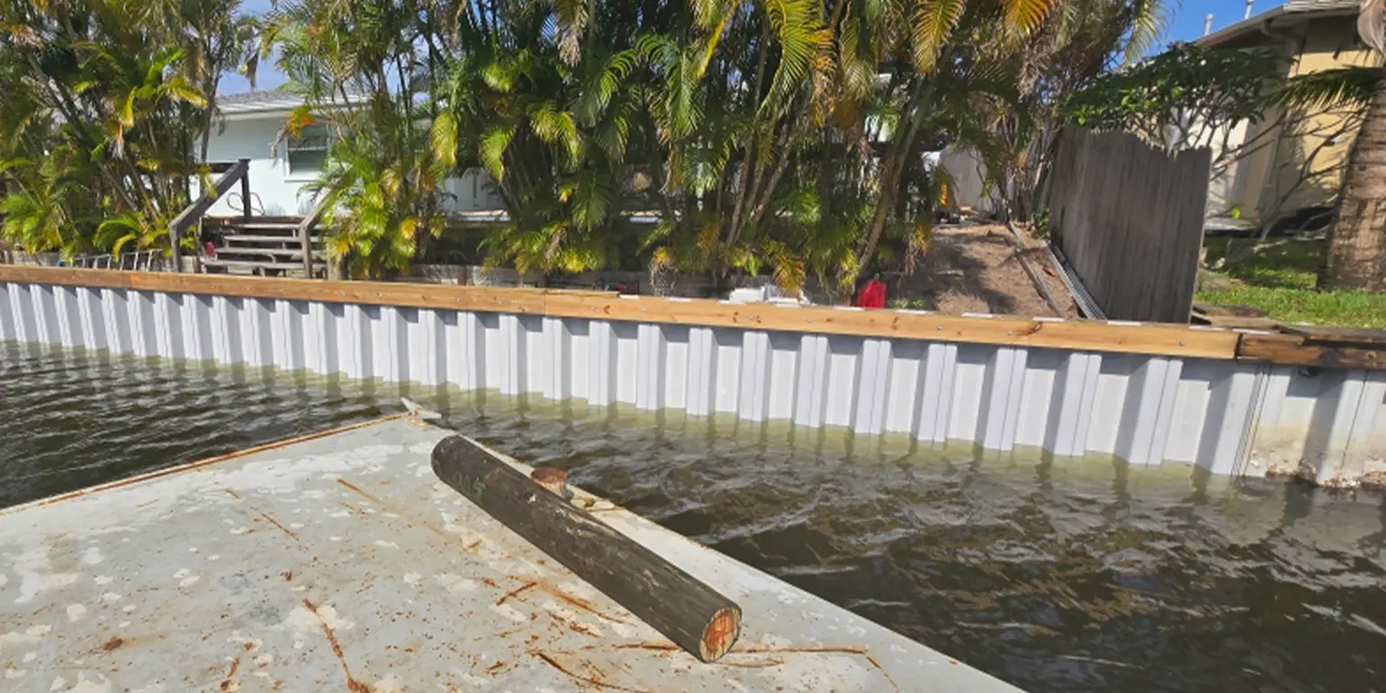 Retaining Wall Installation