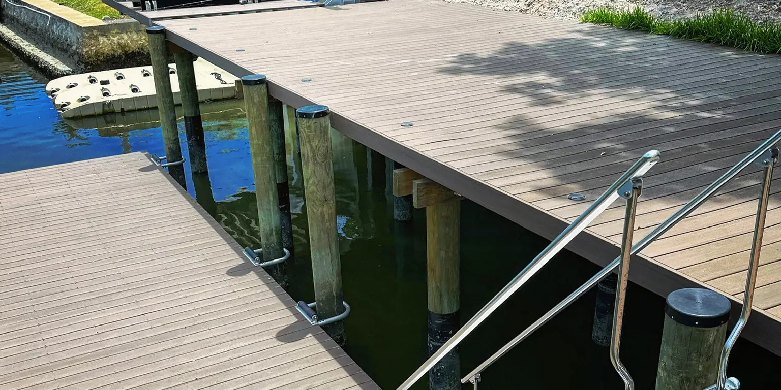 Dock Pile driving