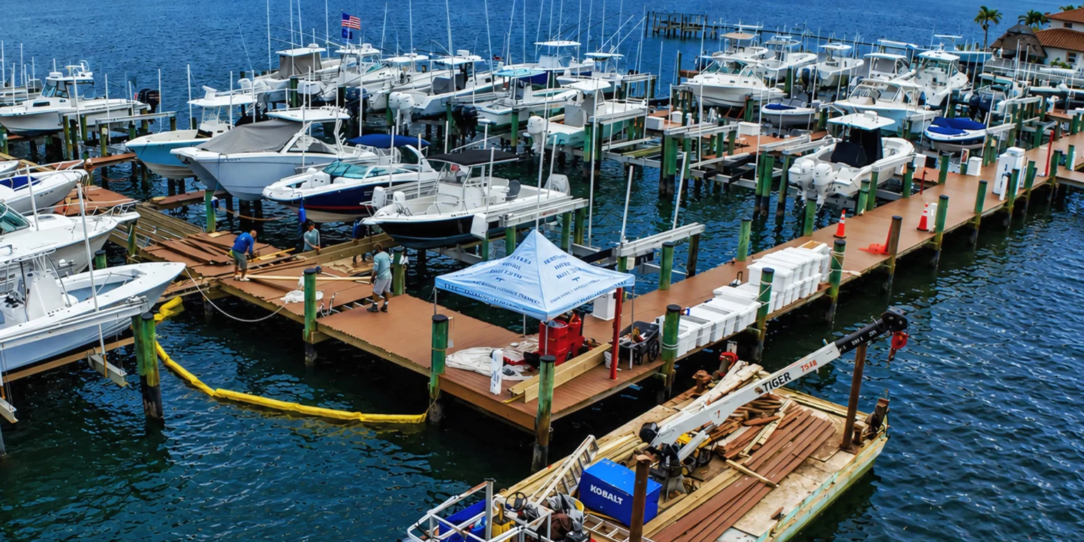Commercial Marine construction and maintenance.